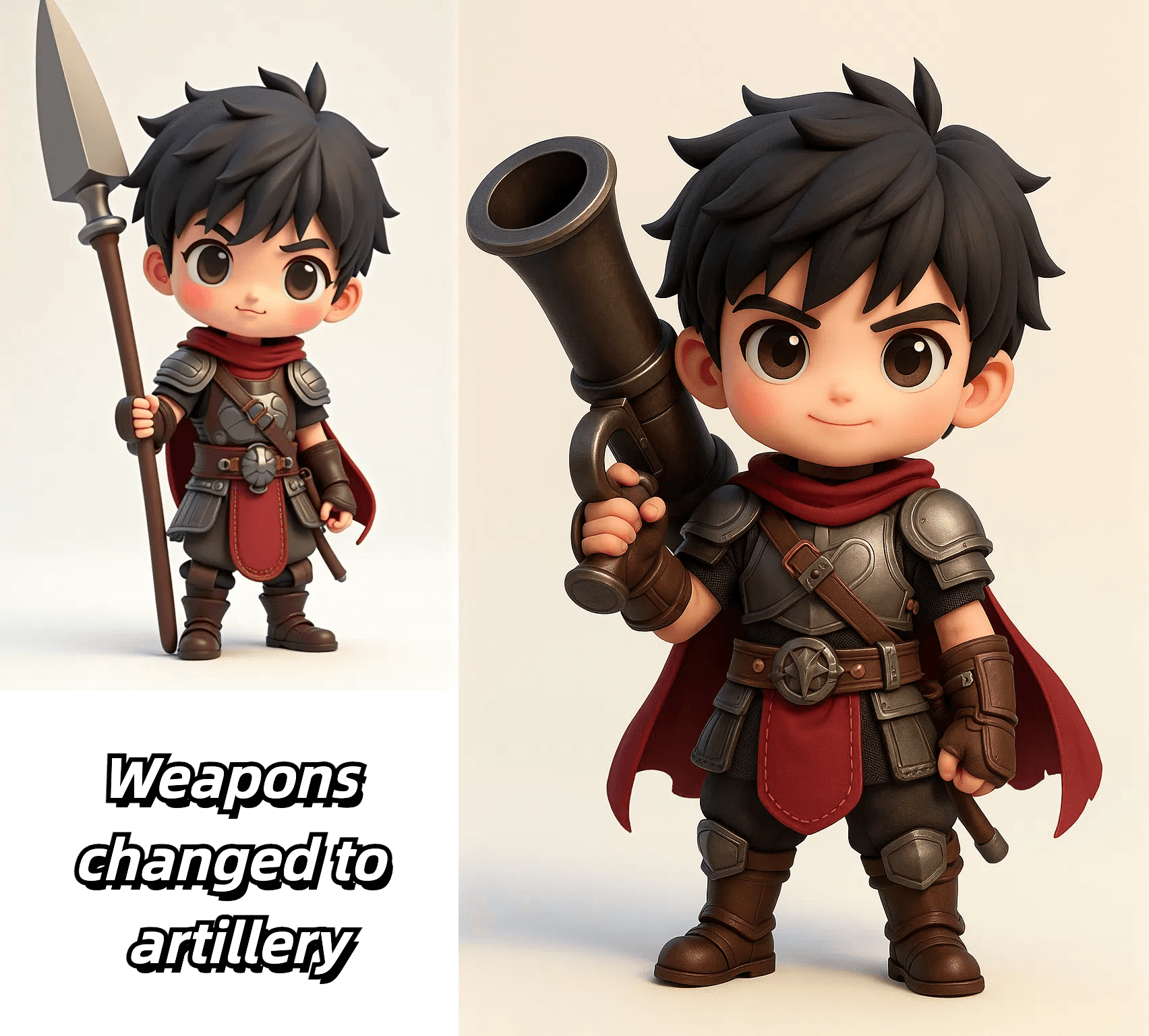 Image to Image example restyling a reference image