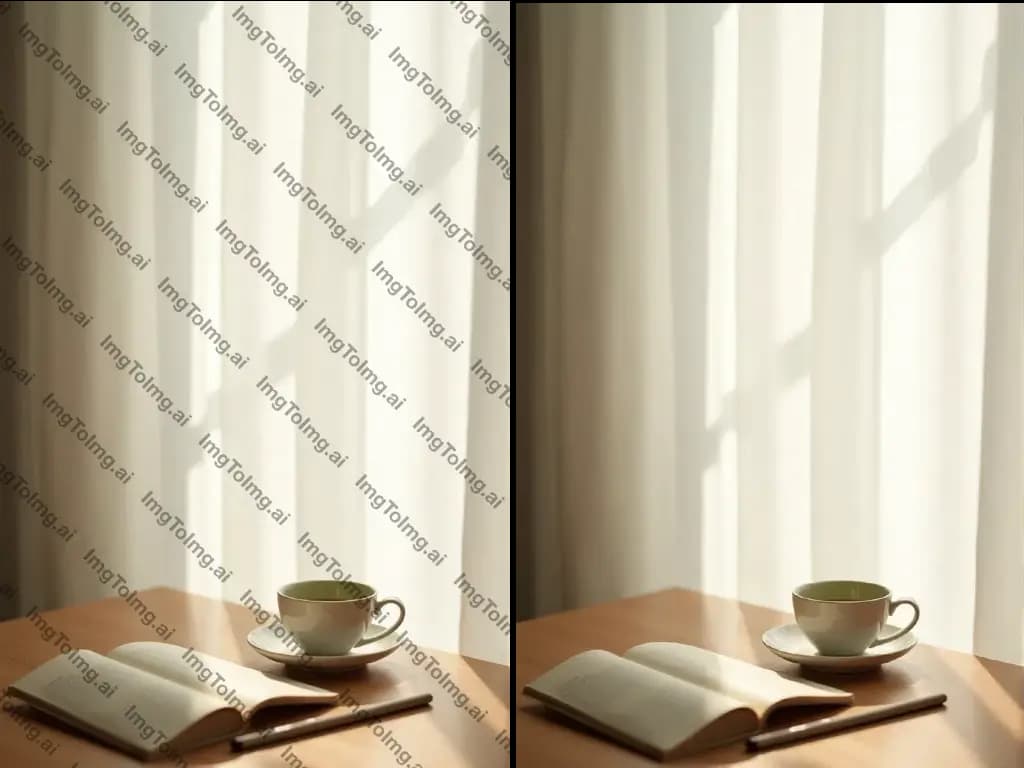 AI watermark remover example from the original project